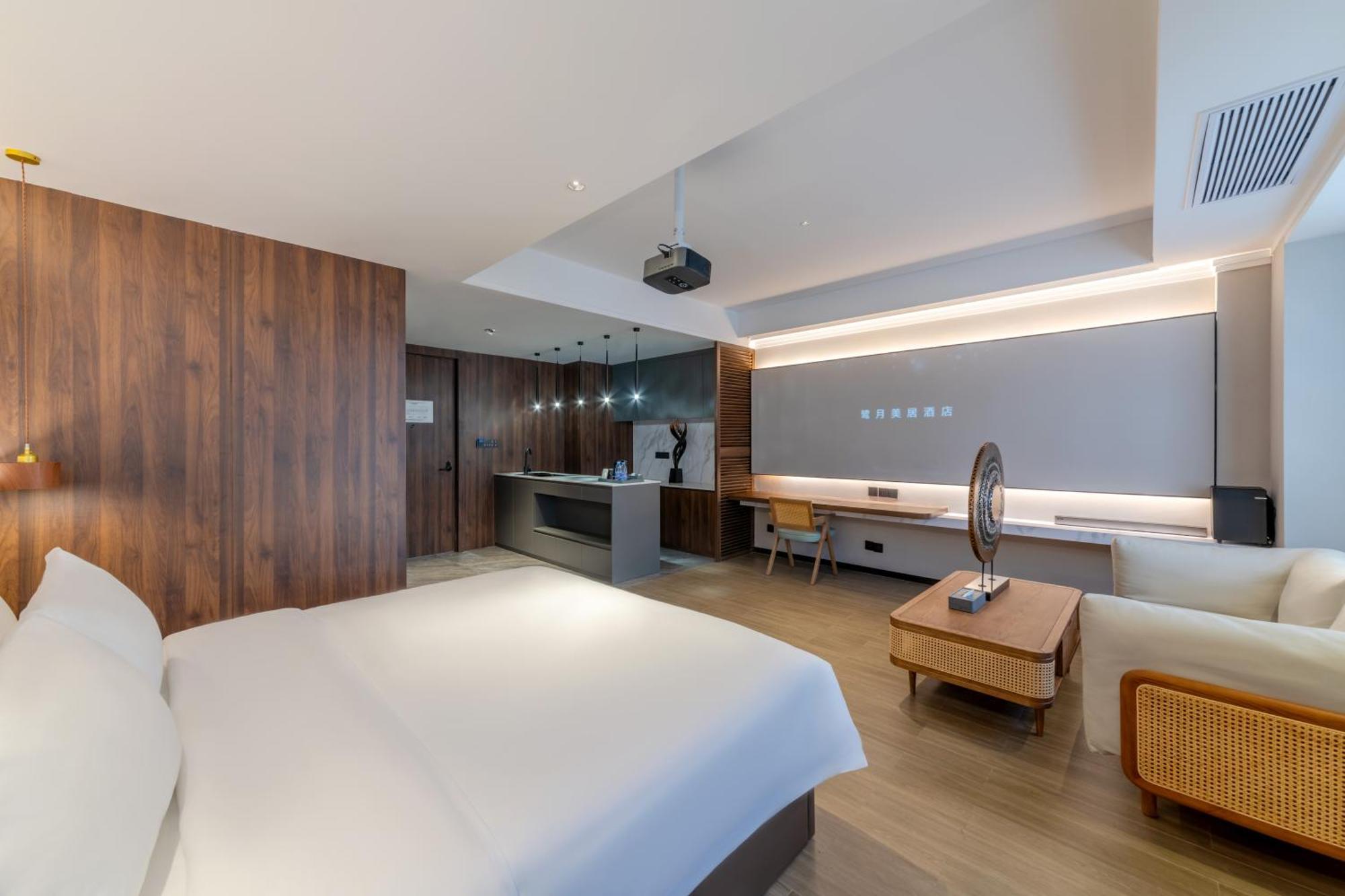 Luyue Hotel Movie Hotel Huaqiangbei Convention And Exhibition Center Branch Shenzhen Buitenkant foto
